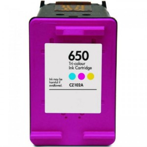 Cartus HP 650 XL Color, 400 pagini, COMPATIBIL ptr. HP deskjet ink advantage 1015, 1515, 1516, 2516, 2545, 2546, 2645, 3515, 3545, 4515, CZ012AE